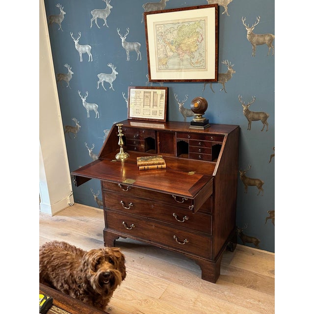 Mahogany Secretary, 18th Century For Sale - Image 13 of 17