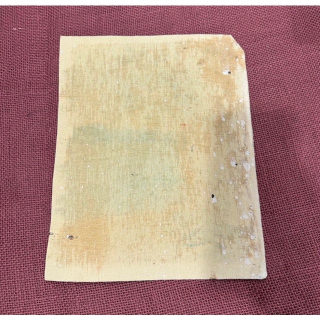 N.Manolla Oil Painting 1950s Loose Signed 8x10 From Italy Good condition No frame loose art The N.Manolla oil painting...