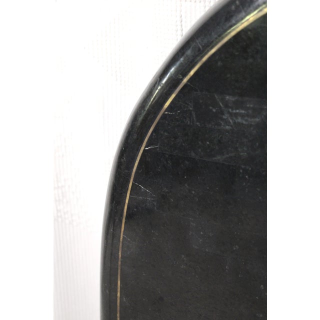 Hollywood Regency Pietra Dura Headboard From the 1980s For Sale - Image 3 of 15