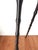 Faux Bamboo Floor Easel Display Stand Foldable Wood Easel Dark Brown Finish For Sale - Image 10 of 14