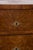 19th Century English Burl Veneered 3-Drawer Chest With Ring Pulls For Sale - Image 9 of 11