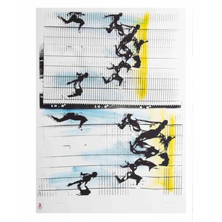 Sergio Barletta, Fotofinish, Edition of 260, 2008, Lithograph For Sale