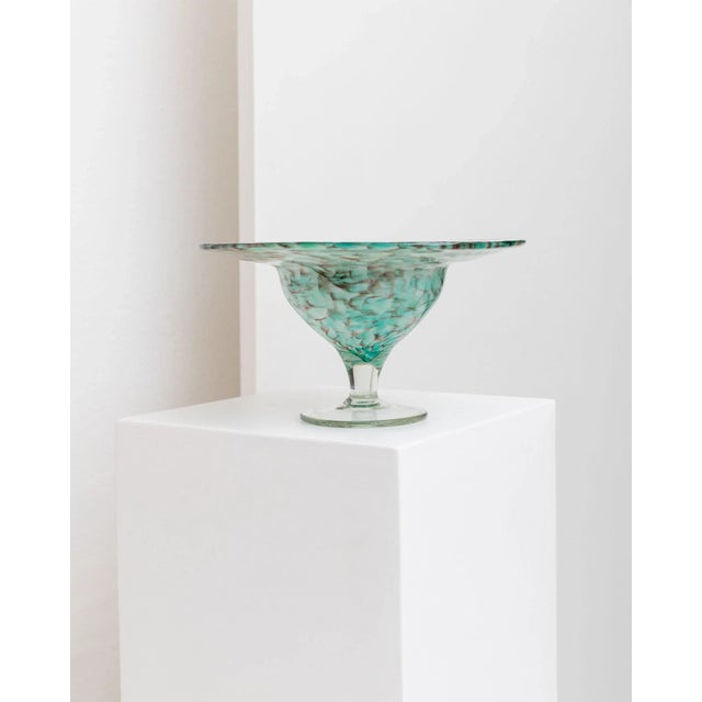 Vintage Glass Bowl by Hans Jürgen Richartz for Mathildenhütte Solingen, Italy, 1970s For Sale - Image 10 of 11