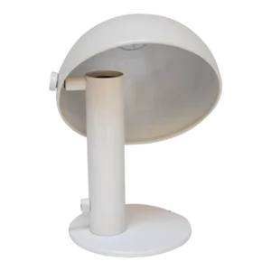 Vintage Italian "Mushroom" Table Lamp in Enameled Metal With Swiveling Shade