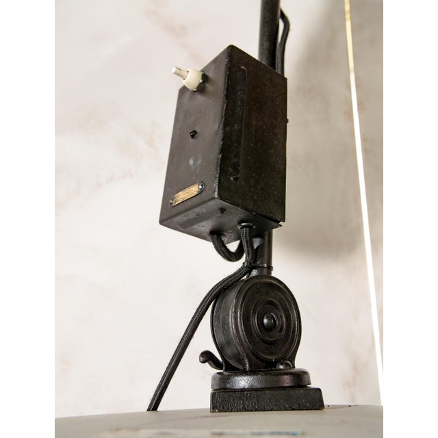 Vintage Bauhaus Bankers Lamp with Adjustable Arm Clamp from Hala, 1930s For Sale - Image 14 of 17