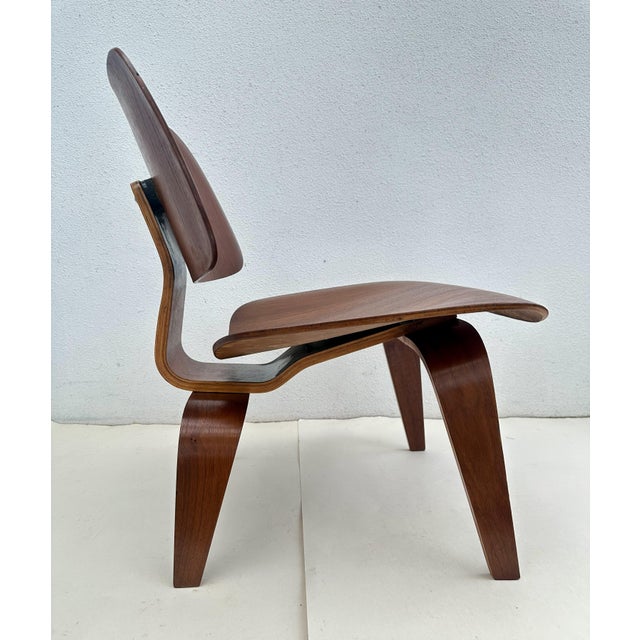 Eames 1948 Eames Evans LCW Lounge Chair Early Production Herman Miller For Sale - Image 4 of 12