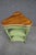 Baker Painted Corner Side Table With Cherry Top For Sale - Image 10 of 12