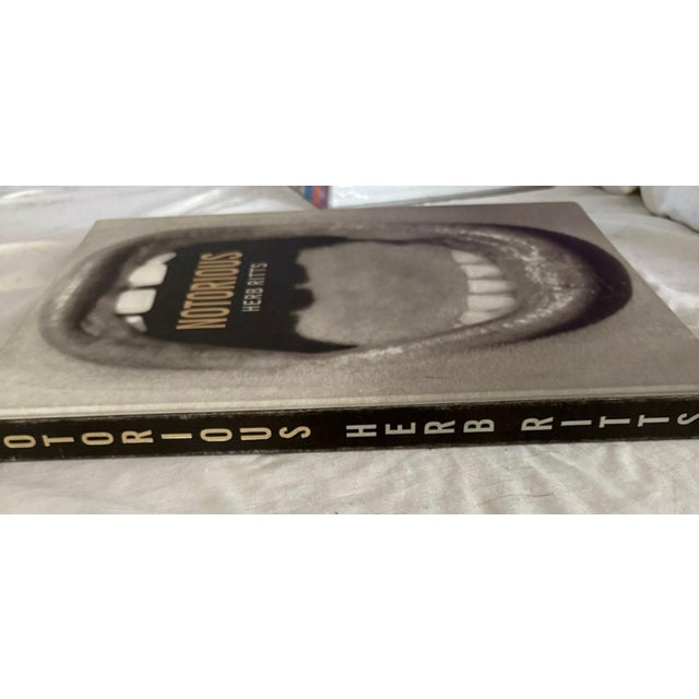 Contemporary Autographed Herb Ritts Book "Notorious" With Originally Signed a by Herb Ritts For Sale - Image 3 of 9