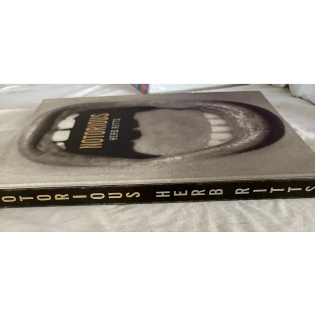 Contemporary Herb Ritts Autographed Book "Notorious" Dated '93 and Signed a by Herb Ritts For Sale - Image 3 of 9