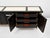 1960s Breathtaking Black Lacquered and Brass Credenza or Sideboard by Mastercraft For Sale - Image 5 of 7