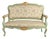 Vintage French Sofa in Wood, 1965 For Sale