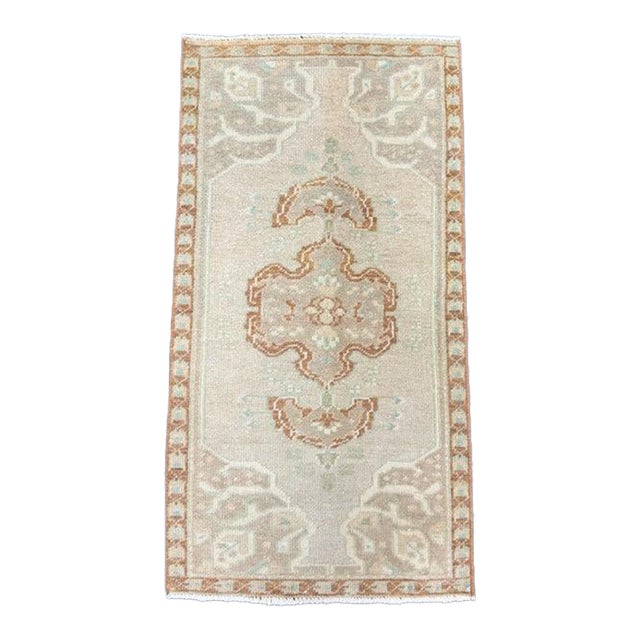 Turkish Oushak Rug 4' x 6' #17928 For Sale