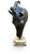 1980s Large Italian Bronze Greek Horse Head Sculpture on Marble Base, 1980s For Sale - Image 5 of 6