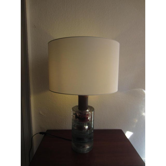 Large Mid-Century german Layered Glass Table Lamp from the Limburg Glassworks, 1960s For Sale - Image 6 of 9
