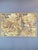 Magnificent wall tapestry depicting a hunting scene in a wooded, hilly landscape, with riders, hounds, and elegant figures...