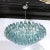 Modernist Hand-Blown Aquamarine Murano Glass Polyhedral Chandelier For Sale - Image 12 of 12