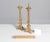 Gold Antique Candlesticks, 1890s, Set of 2 For Sale - Image 8 of 9