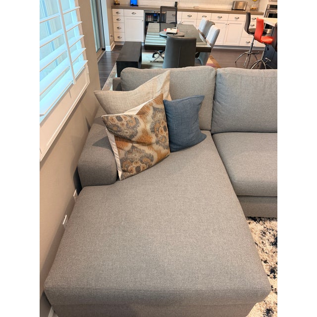 Textile Brand New Pottery Barn Big Sur Sectional With Chaise For Sale - Image 7 of 7
