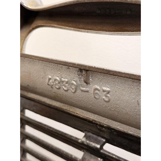Art Deco Enamel and Chrome 4839 Stove Cooker from Fobrux For Sale - Image 6 of 9
