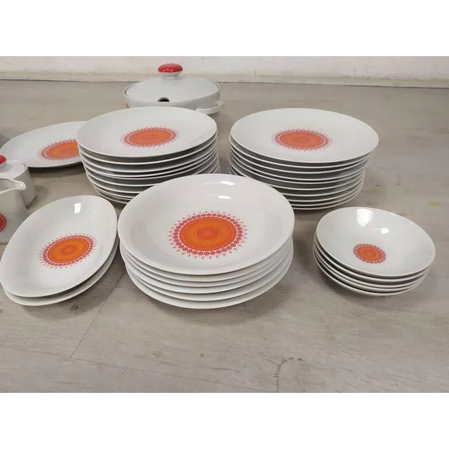 Vintage Service Table from Winterling, Bavaria, Set of 47 For Sale - Image 6 of 15