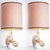 Glass White and Pink Glass Table Lamp from Holmegaard, 1970 For Sale - Image 7 of 15