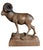 This handcarved sculpture of a Ibex is made on Schwarzwald, black forest region Germany Well fine carved and complete...