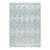 6x9 Ivory Hand-Knotted Wool Diamond Weave Geometric Modern Carpet Rug For Sale
