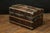 19th Century Domed Leather Trunk, 1920s For Sale - Image 6 of 11