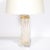 Late 20th Century Modernist 24kt Gold Fleck Murano Glass Table Lamps Signed Vittorio Rigattieri For Sale - Image 5 of 14