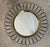 Mid-Century Modern Petite Scale Modernist French Round Brass Sunburst Loop Mirror, 1950s For Sale - Image 3 of 15
