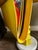 Vintage Italian Table Lamp W/Original Shade & Slot for Books / Media: Brady Bunch Mod Style For Sale - Image 11 of 16