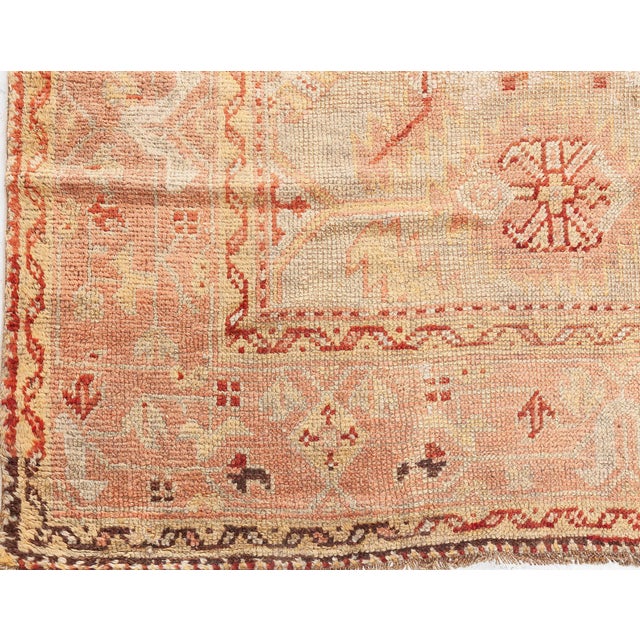 1920s 1920s Turkish Oushak Rug For Sale - Image 5 of 12