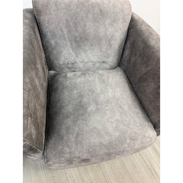 Gray Boal Muebles Coco Swivel Chairs, Pair For Sale - Image 8 of 12
