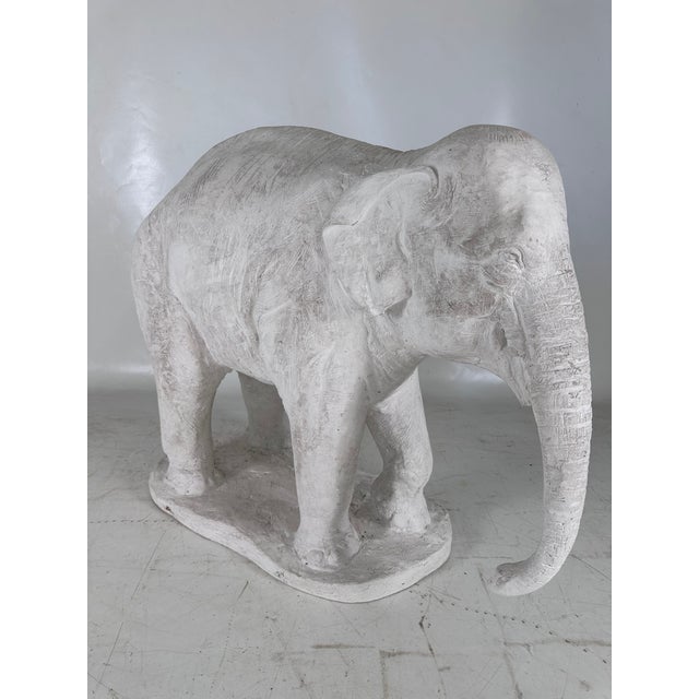 Large Elephant, 1970s, Plaster For Sale - Image 17 of 17