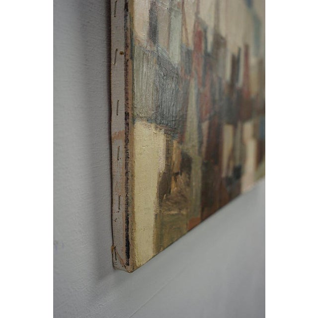 Silver Dick Zwier, Abstract Composition, Oil Painting For Sale - Image 8 of 15