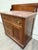 Antique Victorian Eastlake Style Walnut and Marble Top Cabinet Commode Washstand For Sale - Image 4 of 15