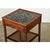 French 19th Century Walnut and Marble Etagere-Side Table For Sale - Image 11 of 12