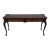 Hekman Burl Elm & Mahogany George III Console Table For Sale