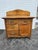 Wood Antique 19th Century Victorian Oak Washstand Cabinet With Knapp Joints For Sale - Image 7 of 16