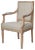 Swedish Gustavian Upholstered Pine Armchair For Sale