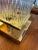 1960s Pair of 1960s Liteline Chicago Brass and Glass Mid Century Modern Table Lamps For Sale - Image 5 of 12