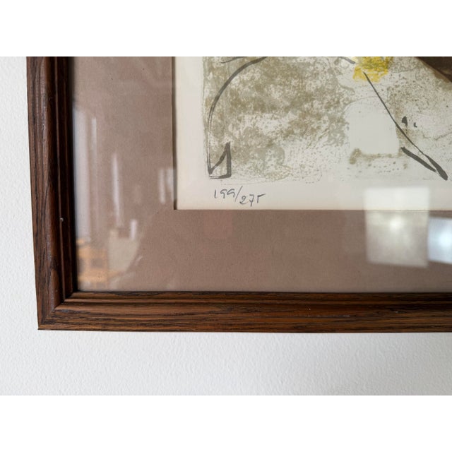 Vintage Alvar Sunol Hand Signed Limited Edition Lithograph 199/275 For Sale - Image 10 of 12