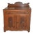 Antique Walnut Restored Washstand / Vanity / Curved Fruit / Casters/ Circa 1870 For Sale