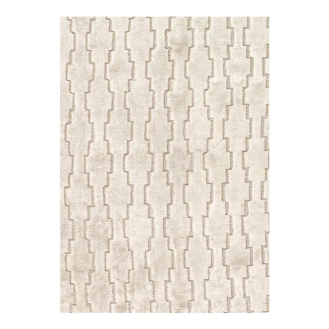 Modern Bamboo silk These rugs bring modern sophistication to your home featuring 100% fine silk hand-loomed into elegant...