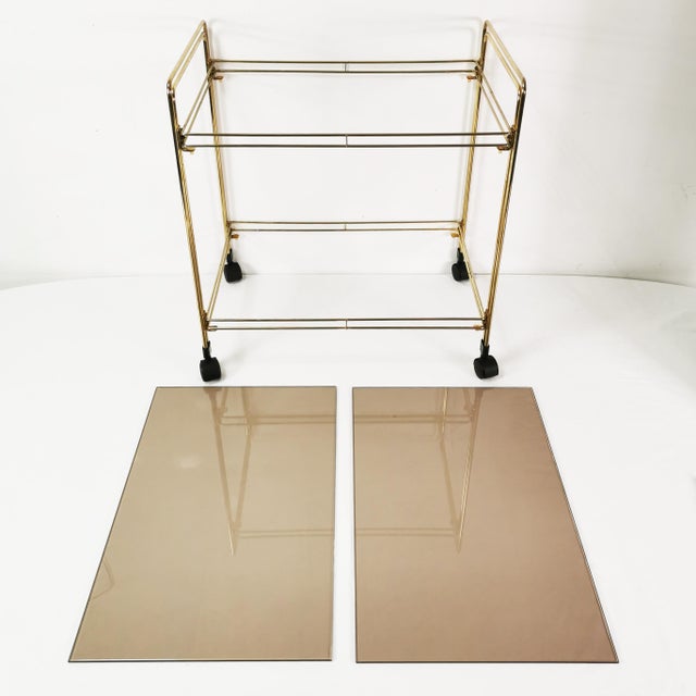 Metal Vintage Mobile Bar, Germany, 1970s For Sale - Image 7 of 16