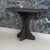 A beautiful slate demilune table from the Ardennes region of France made in 3 parts with an interlocking base. Excellent...