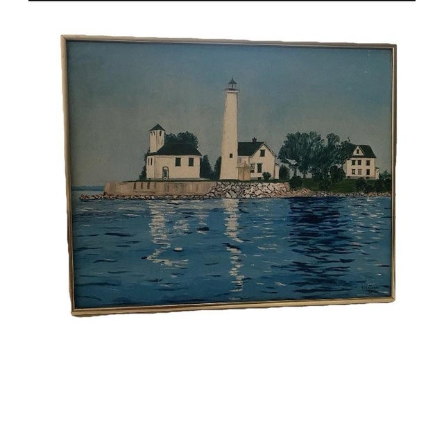 Some minor wear on painting please carefully inspect image , this minor and can be left alone or sent to be restored. The...