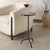 Introducing the Fabrianna Marble Top Drink Table - A stunning harmony of elegance and utility. Crafted from robust iron...