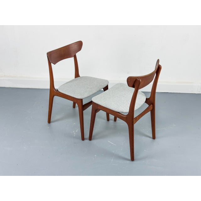 Danish Teak Dining Chairs from Schionning & Elgaard, 1960s, Set of 4 For Sale - Image 15 of 18