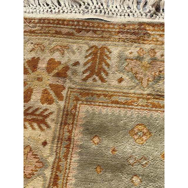 Mid-Century Oushak Rug, 1950s For Sale - Image 12 of 17